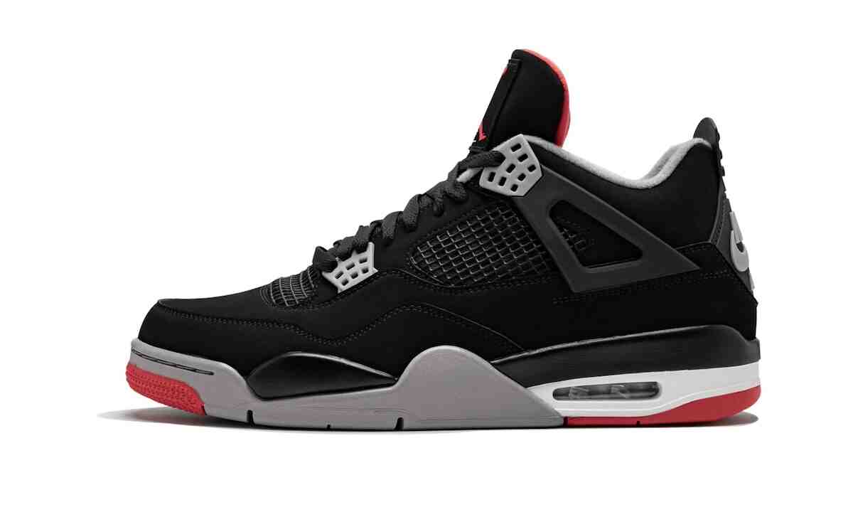 Community Poll, Air Jordan 4 Bred, Air Jordan 4, Air Jordan - 更好的 Air Jordan 4 "Bred "發佈："牛皮 "還是 "皮革"