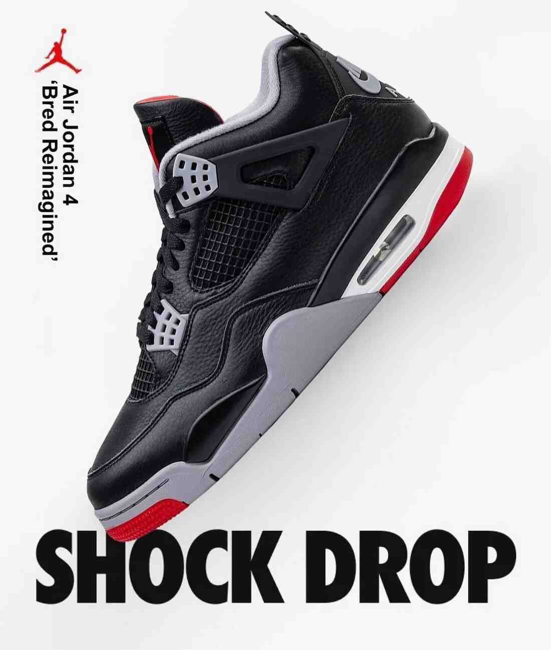 Air Jordan 4 Bred, Air Jordan 4, Air Jordan 1, Air Jordan - Air Jordan 4 "Bred Reimagined" SNKRS 震撼上市在即