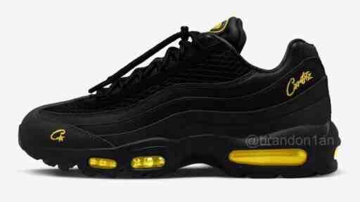 Nike Air Max 95, Nike, Corteiz - Corteiz x Nike Air Max 95 "黃色之旅 "將於 2024 年假日發佈