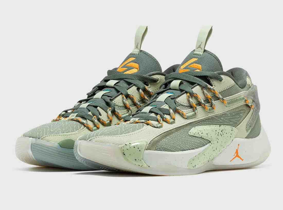 喬丹-盧卡 2 "橄欖光環 "2024 年 3 月發佈 Nike, Jordan Luka 2, Jordan Brand, Air Jordan - 喬丹-盧卡 2 "橄欖光環 "2024 年 3 月發佈