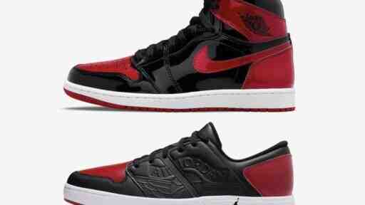 Nike, Jordan Nu Retro 1 Low, Jordan Brand, Air Jordan 1, Air Jordan - 喬丹 Nu 復古 1 低配版 "漆紅色 "2024 年春季發佈