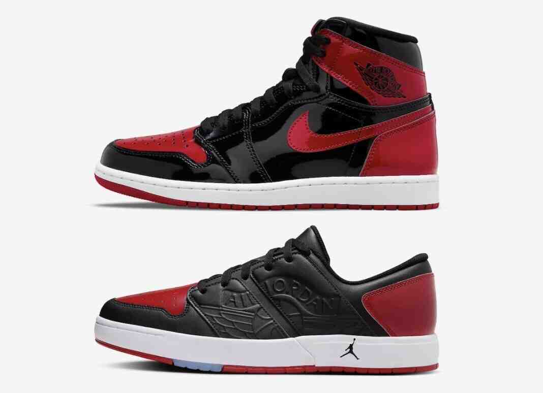 Nike, Jordan Nu Retro 1 Low, Jordan Brand, Air Jordan 1, Air Jordan - 喬丹 Nu 復古 1 低配版 "漆紅色 "2024 年春季發佈