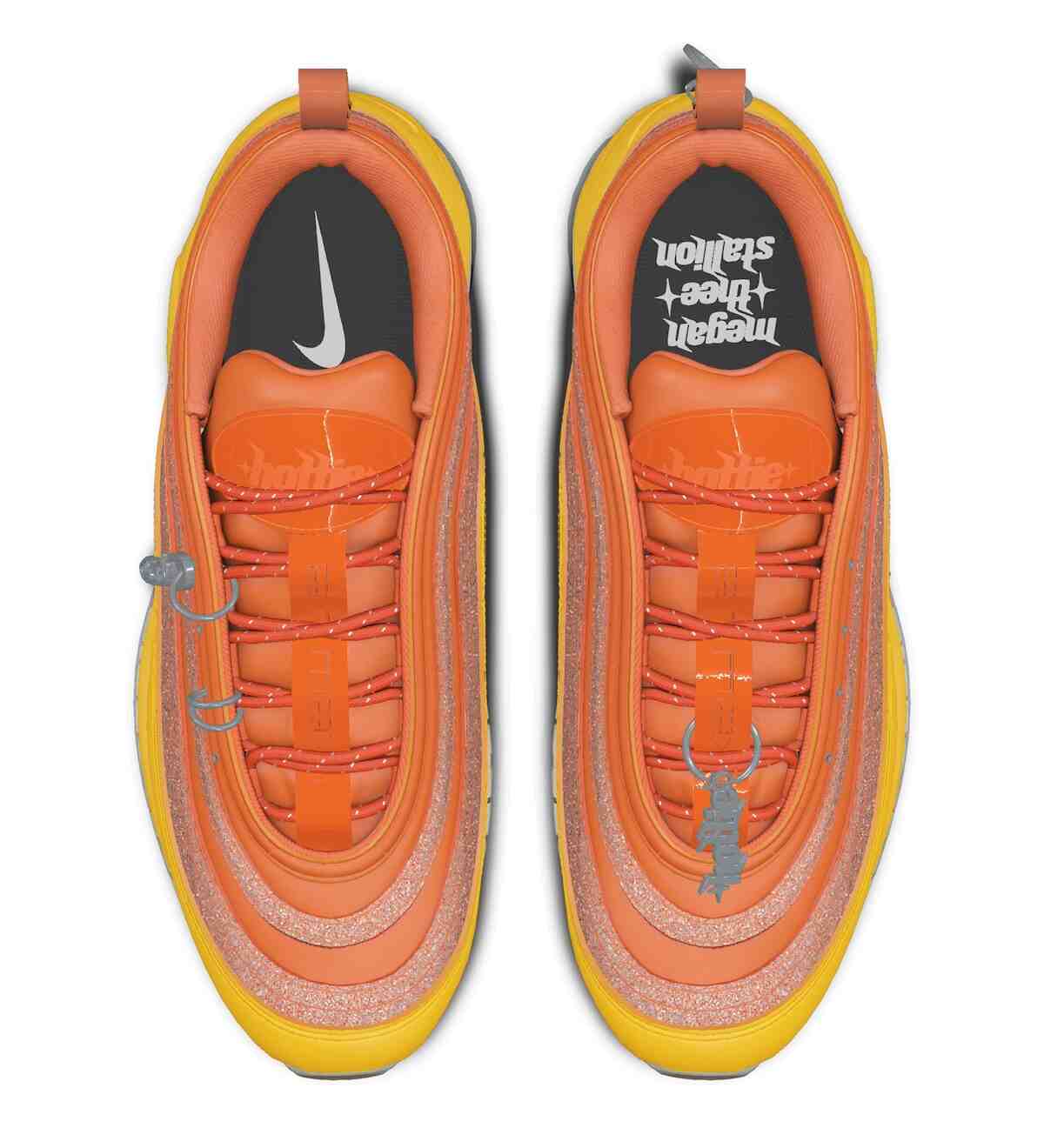 Nike Air Max 97, Nike, Megan Thee Stallion - Megan Thee Stallion x Nike Air Max 97 "Something For Thee Hotties" By You 2024 年 2 月上市