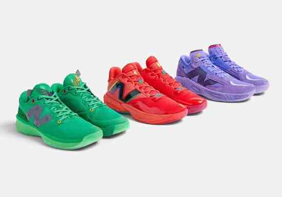 New Balance TWO WXY 4, New Balance HESI LOW, New Balance Fresh Foam BB, New Balance - 2024 年 NBA 全明星周末新百倫 "玩家標簽 "套裝