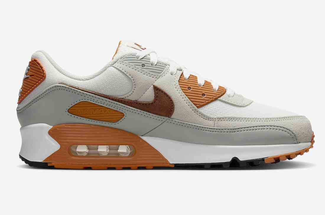 Nike Air Max 90, Nike - 耐克 Air Max 90 "英倫棕/君主色 "2024 年春季發佈