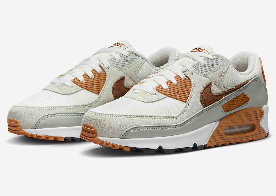 Nike Air Max 90, Nike - 耐克 Air Max 90 "英倫棕/君主色 "2024 年春季發佈