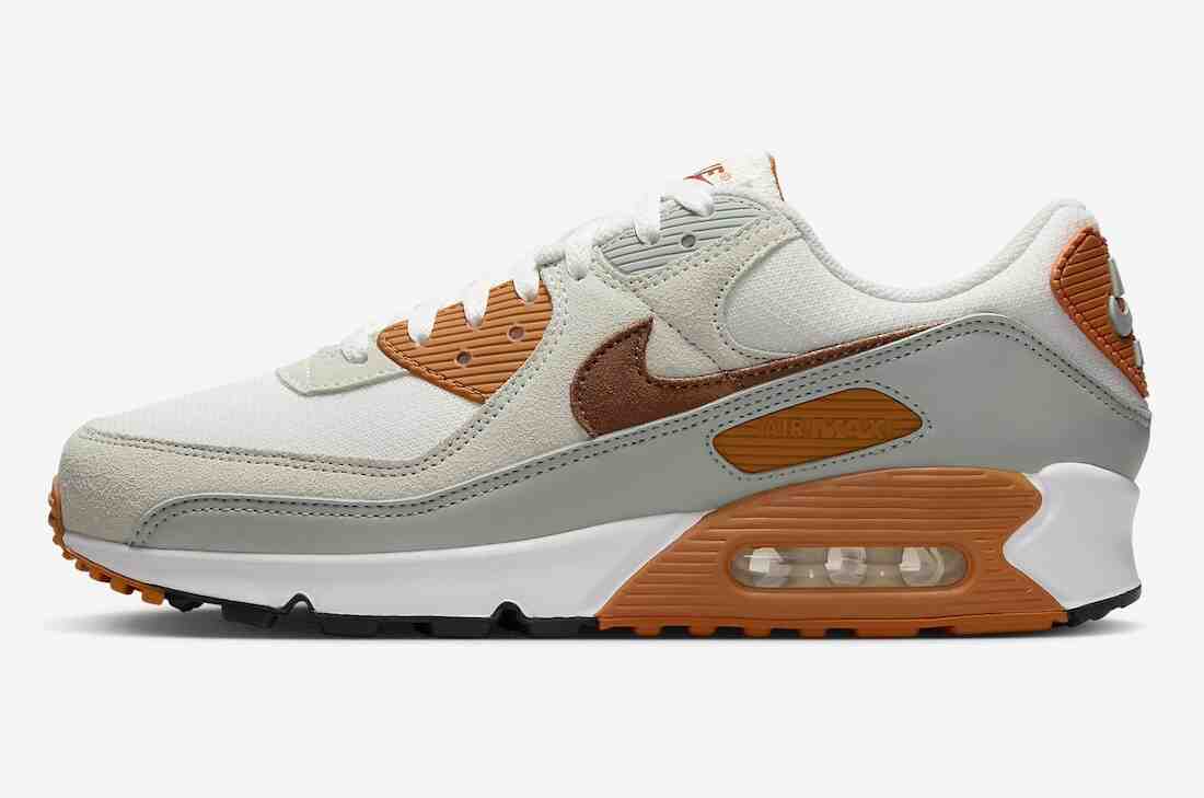 Nike Air Max 90, Nike - 耐克 Air Max 90 "英倫棕/君主色 "2024 年春季發佈