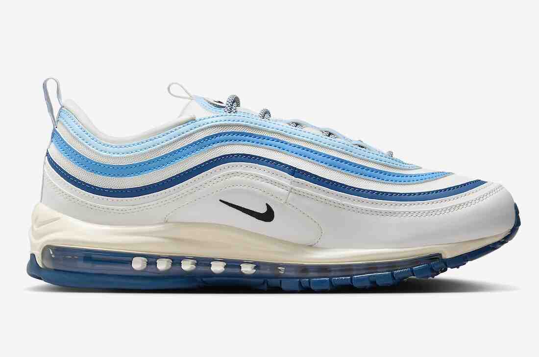 Nike Air Max 97, Nike - 耐克 Air Max 97 "冰川藍 "2024 年春季發佈