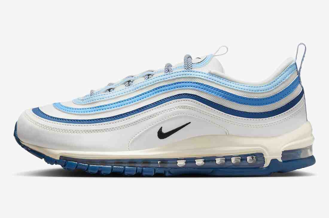 Nike Air Max 97, Nike - 耐克 Air Max 97 "冰川藍 "2024 年春季發佈