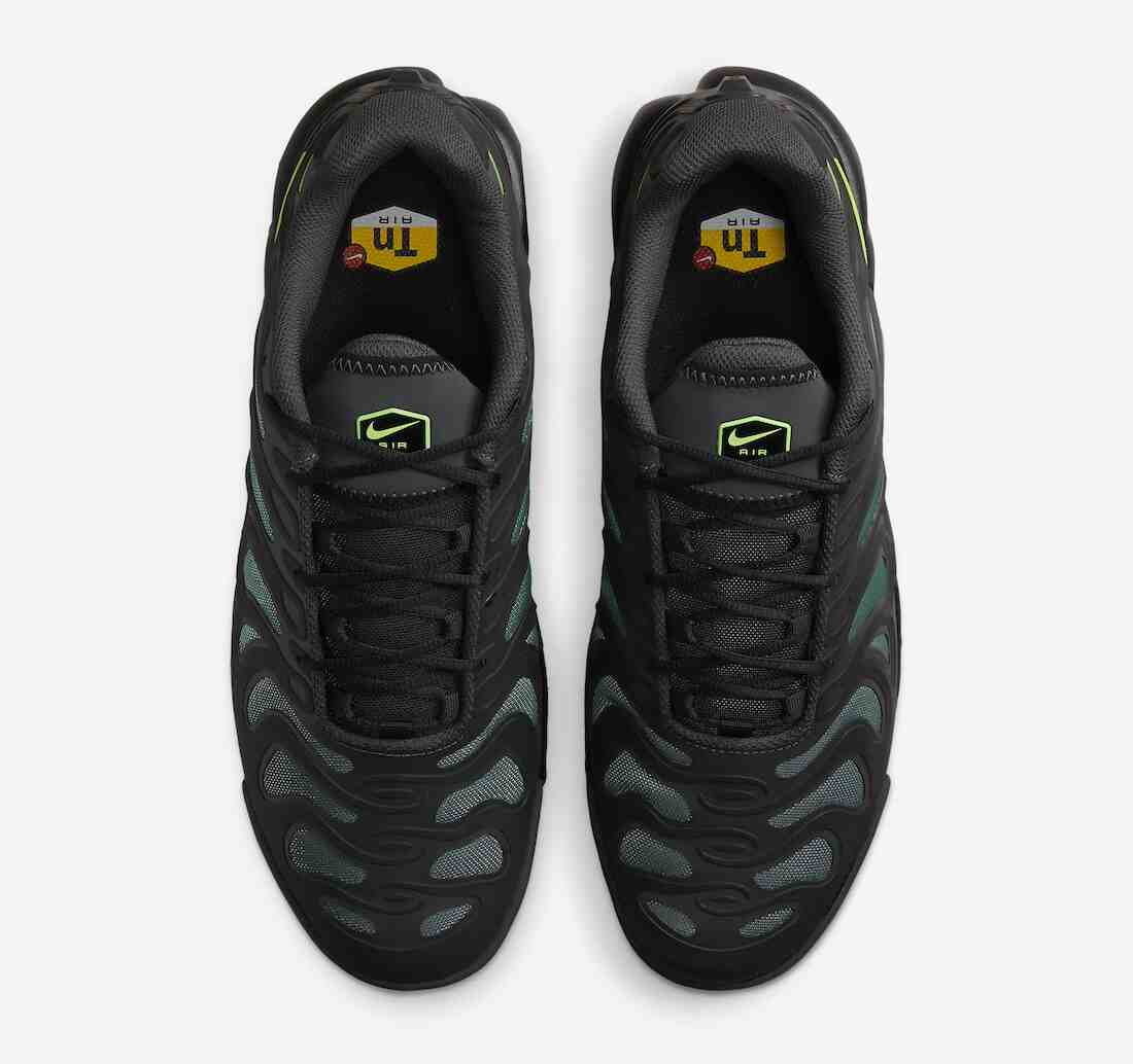 Nike Air Max Plus Drift, Nike Air Max Plus, Nike - 耐克 Air Max Plus Drift "黑色/復古綠 "2024 年 2 月發佈