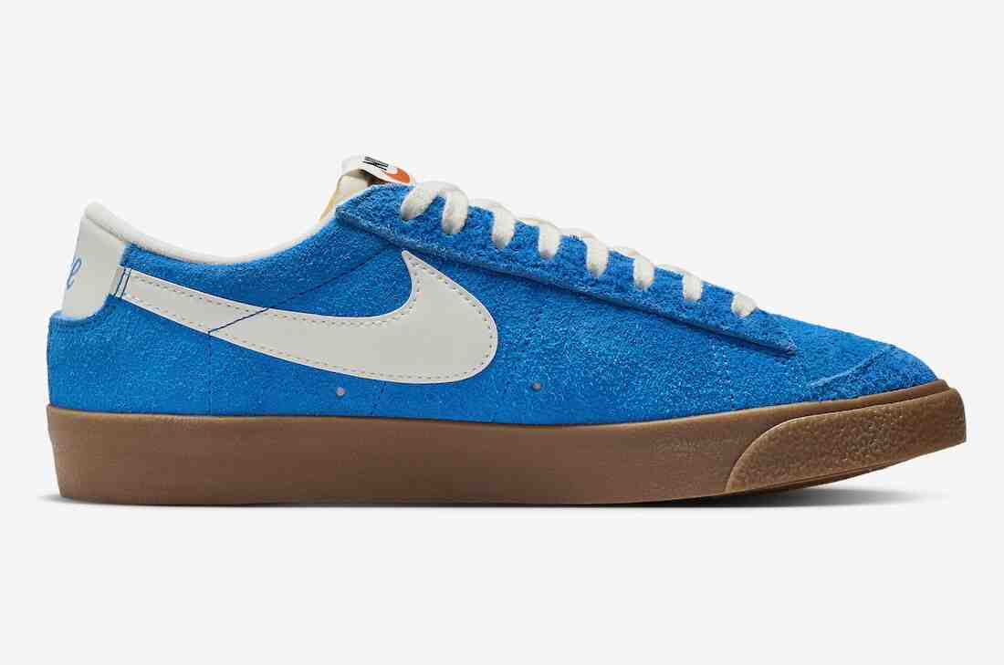 Nike Blazer Low, Nike Blazer, Nike - 耐克 Blazer Low '77 "藍色麂皮 "2024 年春季發佈