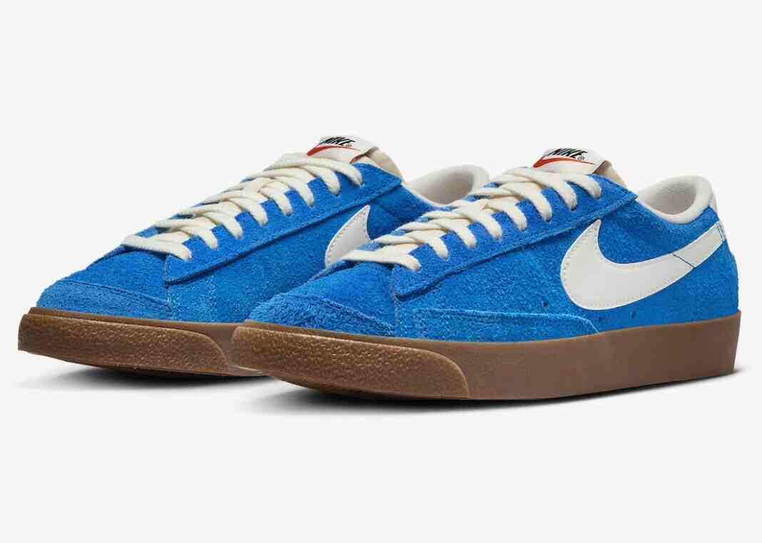 Nike Blazer Low, Nike Blazer, Nike - 耐克 Blazer Low '77 "藍色麂皮 "2024 年春季發佈