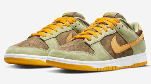 Nike Dunk Low, Nike - 耐克 Dunk Low "Dusty Olive" 重新上架（2024 年 2 月）
