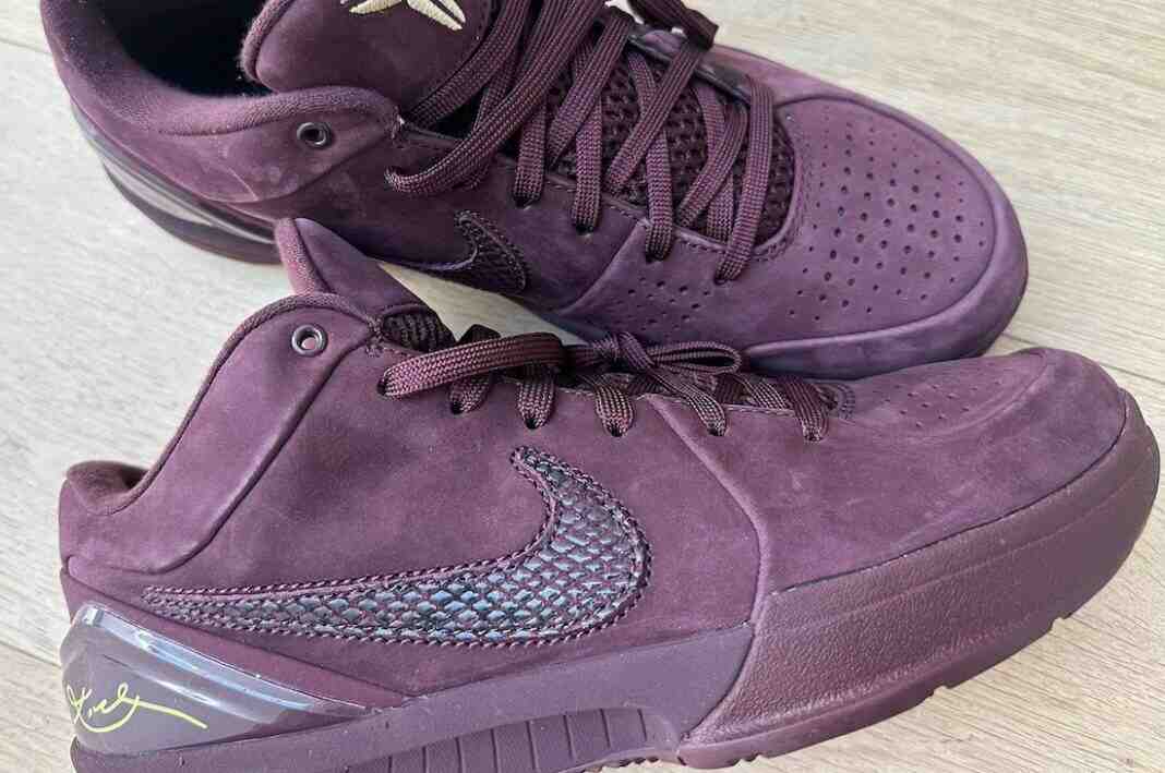 Nike Kobe 4, Nike - 凡妮莎-布萊恩特分享耐克科比 4 "維諾 "PE