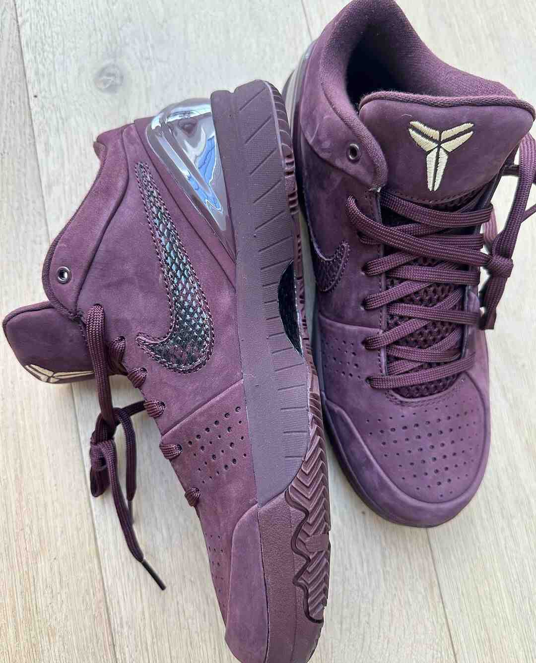 Nike Kobe 4, Nike - 凡妮莎-布萊恩特分享耐克科比 4 "維諾 "PE