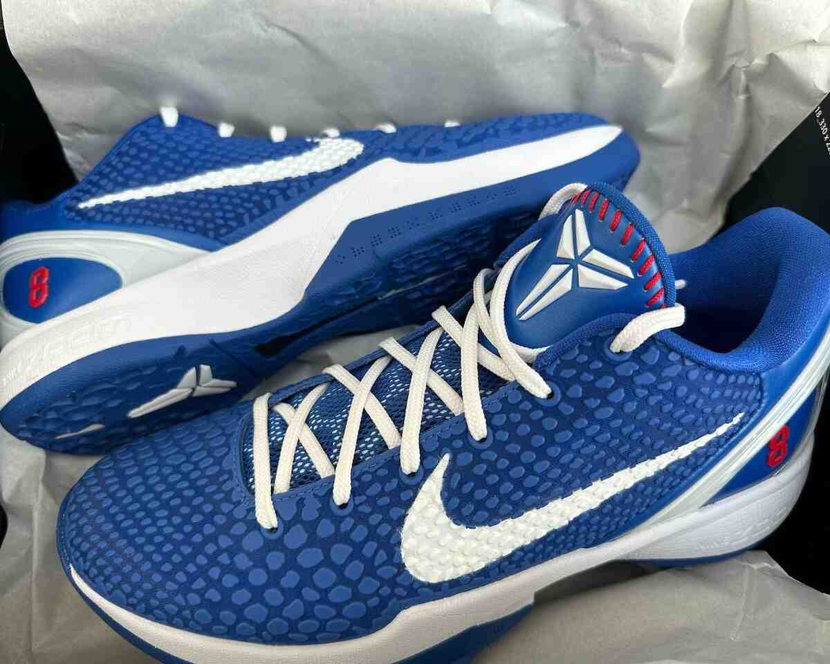 Nike Kobe 6 Protro, Nike Kobe 6, Nike - 瓦妮莎-布萊恩特公開耐克 Kobe 6 Protro "Dodgers" PE