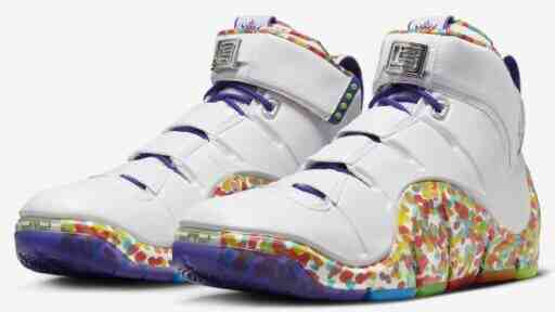 Nike LeBron 4 Fruity Pebbles, Nike LeBron 4, Nike - 耐克勒布朗 4 "果味卵石 "2024 年 3 月發佈