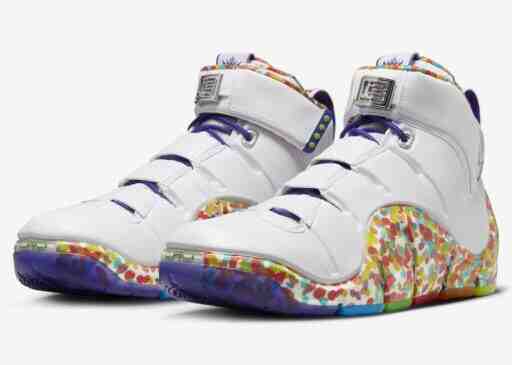 Nike LeBron 4 Fruity Pebbles, Nike LeBron 4, Nike - 耐克勒布朗 4 "果味卵石 "2024 年 3 月發佈