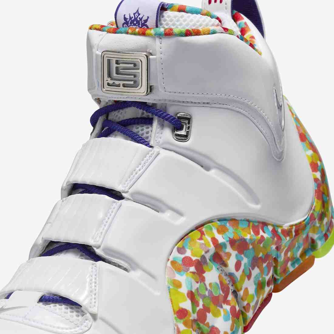 Nike LeBron 4 Fruity Pebbles, Nike LeBron 4, Nike - 耐克勒布朗 4 "果味卵石 "2024 年 3 月發佈