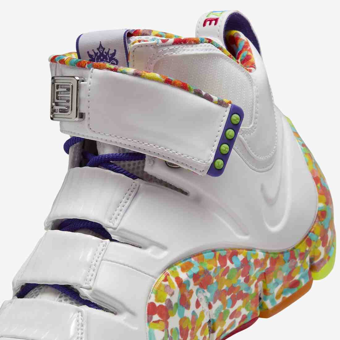 Nike LeBron 4 Fruity Pebbles, Nike LeBron 4, Nike - 耐克勒布朗 4 "果味卵石 "2024 年 3 月發佈