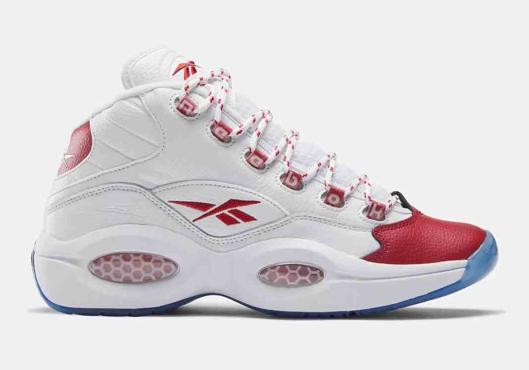 Reebok Question Mid, Reebok Question, Reebok - 銳步 Question Mid "紅腳趾 "於 2024 年 2 月發佈