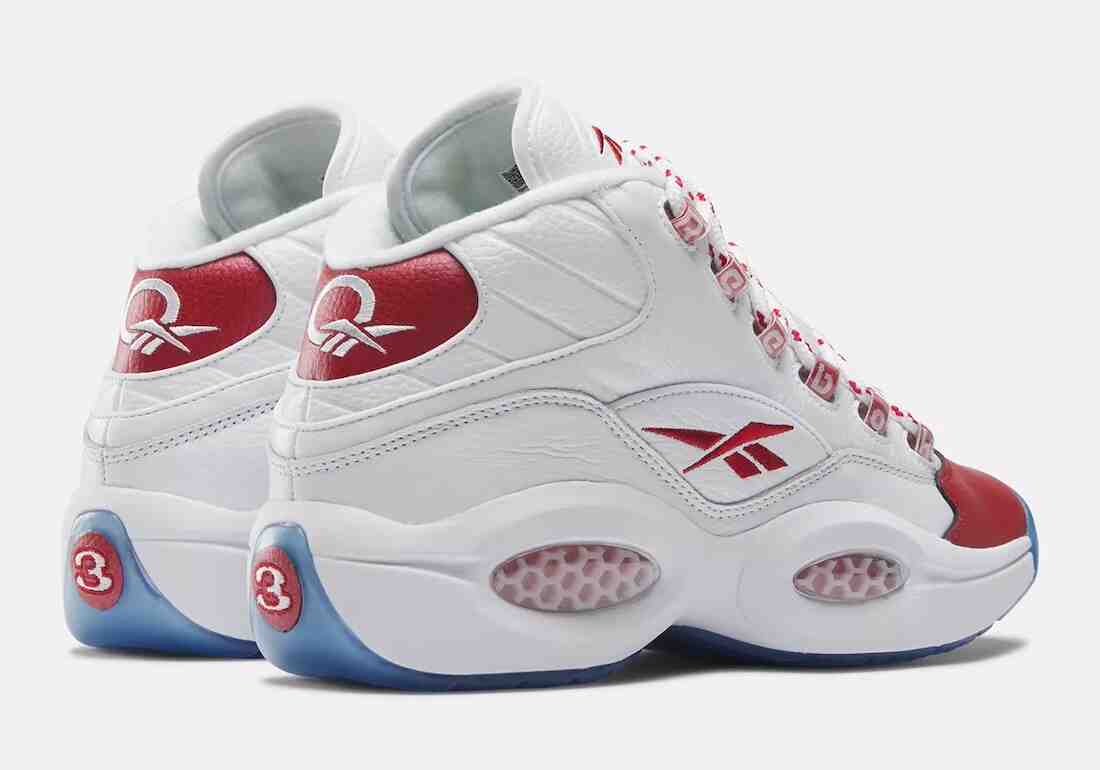 Reebok Question Mid, Reebok Question, Reebok - 銳步 Question Mid "紅腳趾 "於 2024 年 2 月發佈