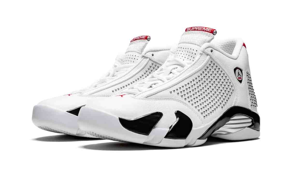 Supreme x Air Jordan 14, Supreme, Sneaker Talk, Air Jordan 14, Air Jordan 1 - 球鞋話題：Supreme x Air Jordan 14 "白色