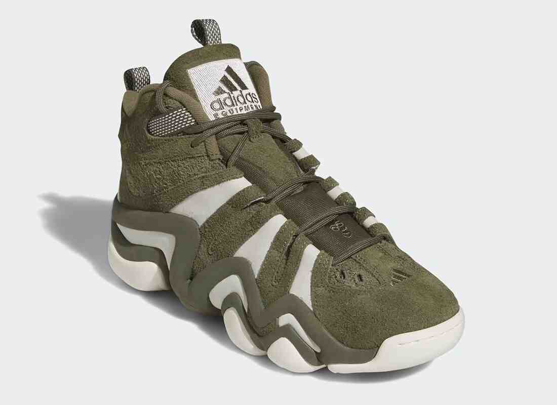 adidas Crazy 8, adidas - 科比的阿迪達斯 Crazy 8 發佈 "Olive Strata "版