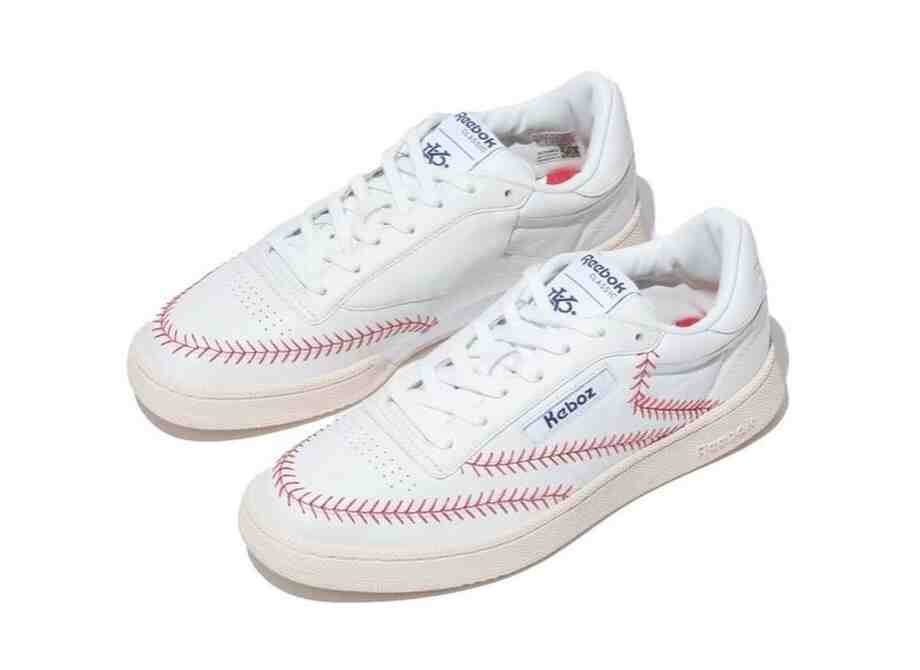 Reebok Club C, Reebok, atmos - atmos x Keboz x Reebok Club C 85 復古 "棒球 "於 2024 年 2 月發佈