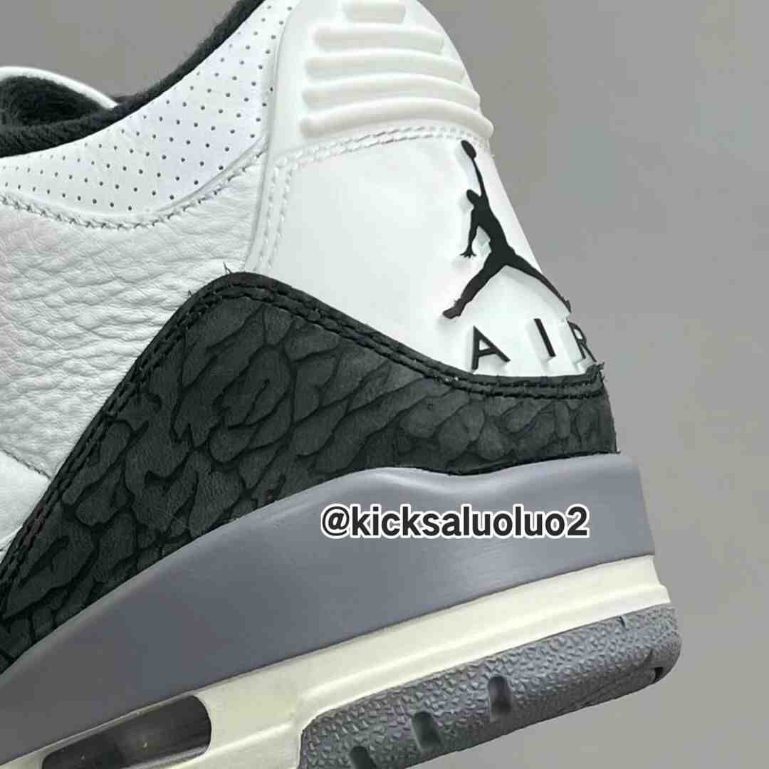 Nike, Air Jordan 3, Air Jordan - 空氣喬丹 3 "水泥灰 "2024 年 8 月發佈
