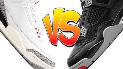 Community Poll, Air Jordan 4 Bred, Air Jordan 4, Air Jordan 3 White Cement, Air Jordan 3 - 更好的 "重塑 "版本：AJ3 "White Cement" 或 AJ4 "Bred" 版