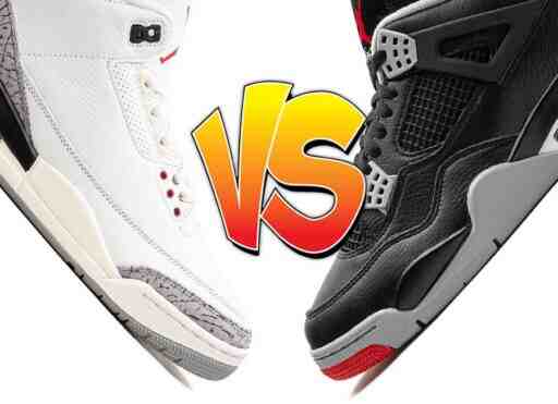 Community Poll, Air Jordan 4 Bred, Air Jordan 4, Air Jordan 3 White Cement, Air Jordan 3 - 更好的 "重塑 "版本：AJ3 "White Cement" 或 AJ4 "Bred" 版