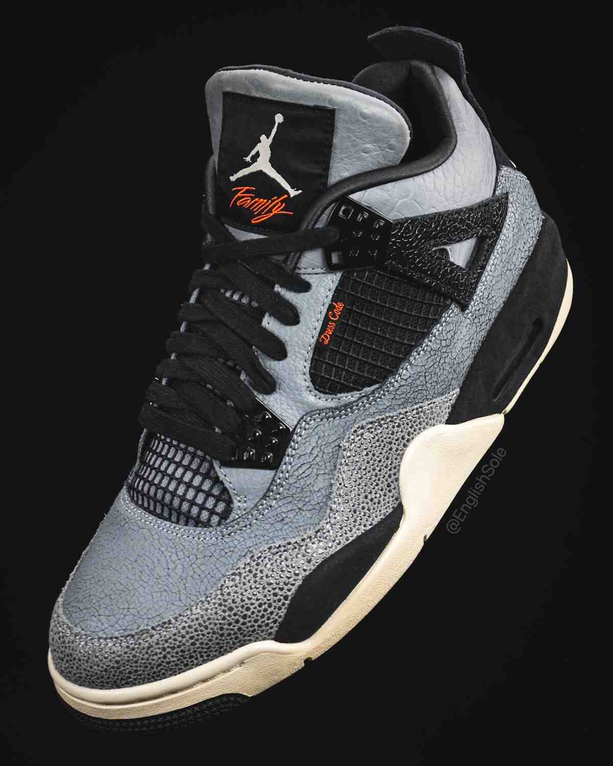 Air Jordan 4 "Dress Code" PE 限量 29 雙 Air Jordan 4 Dress Code, Air Jordan 4, Air Jordan - Air Jordan 4 "Dress Code" PE 限量 29 雙