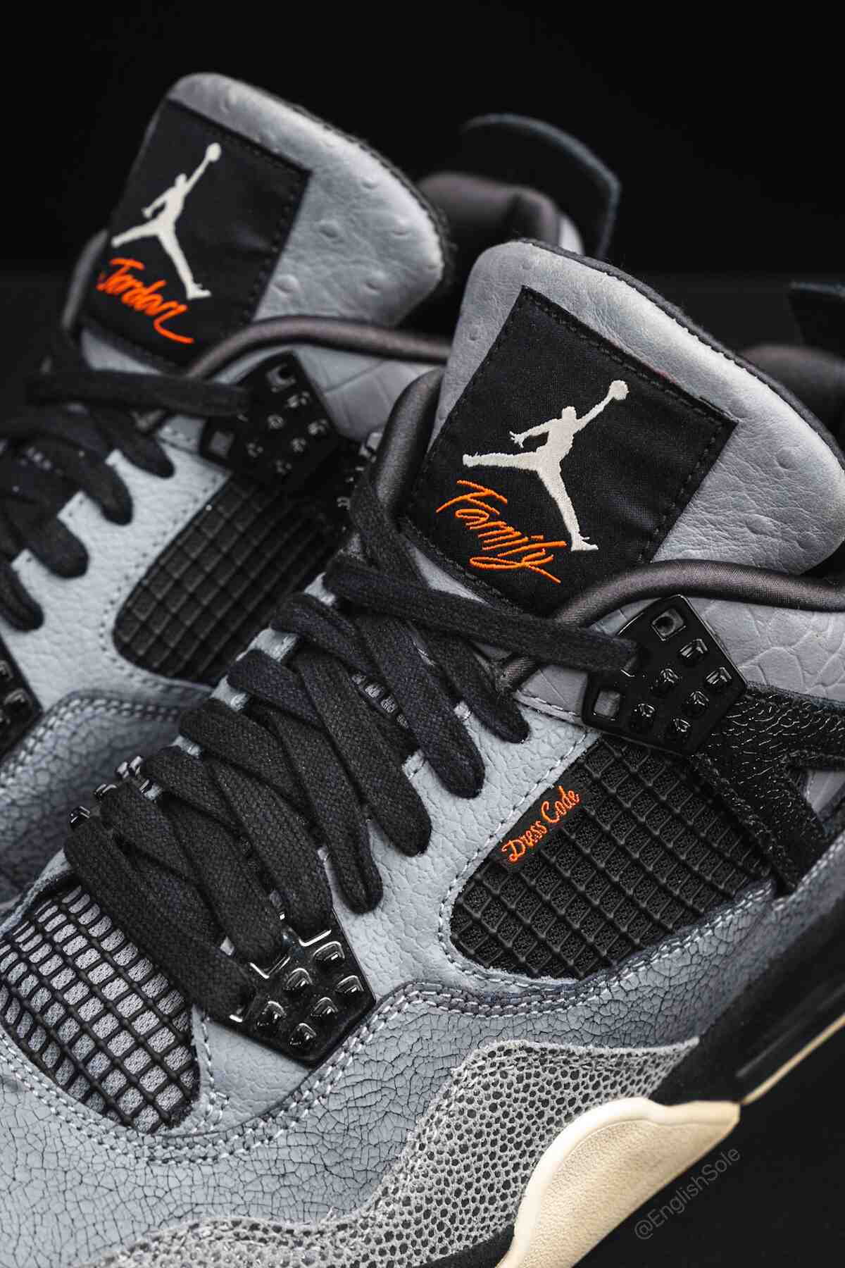 Air Jordan 4 "Dress Code" PE 限量 29 雙 Air Jordan 4 Dress Code, Air Jordan 4, Air Jordan - Air Jordan 4 "Dress Code" PE 限量 29 雙
