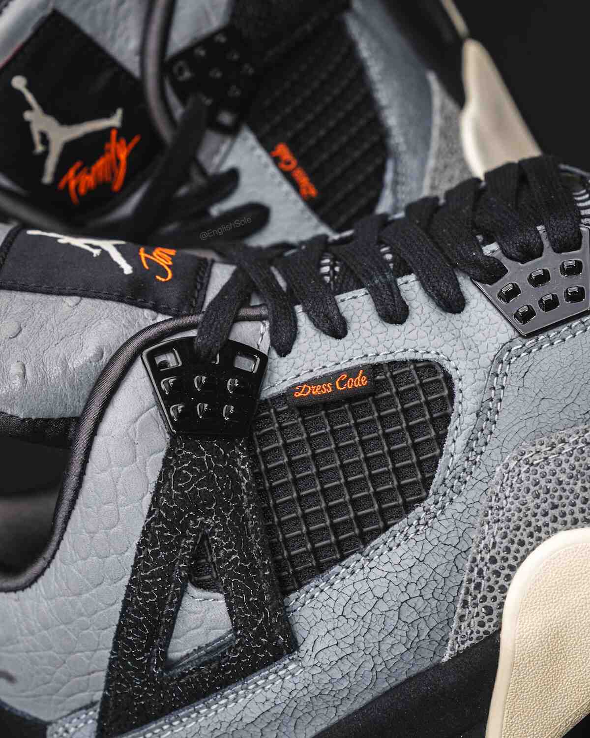 Air Jordan 4 "Dress Code" PE 限量 29 雙 Air Jordan 4 Dress Code, Air Jordan 4, Air Jordan - Air Jordan 4 "Dress Code" PE 限量 29 雙