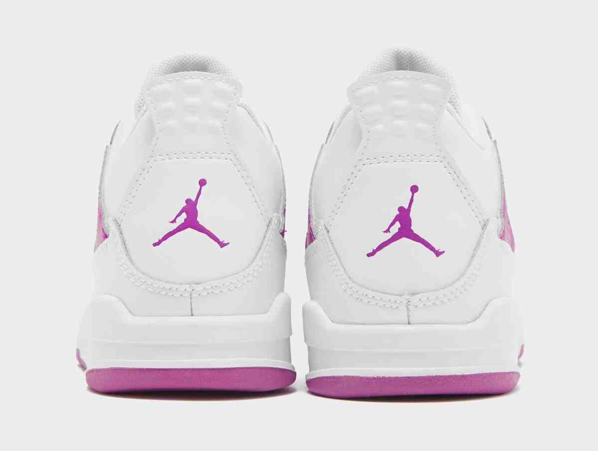 Nike, Air Jordan 4, Air Jordan - Air Jordan 4 GS "Hyper Violet" 2024 年 5 月發佈