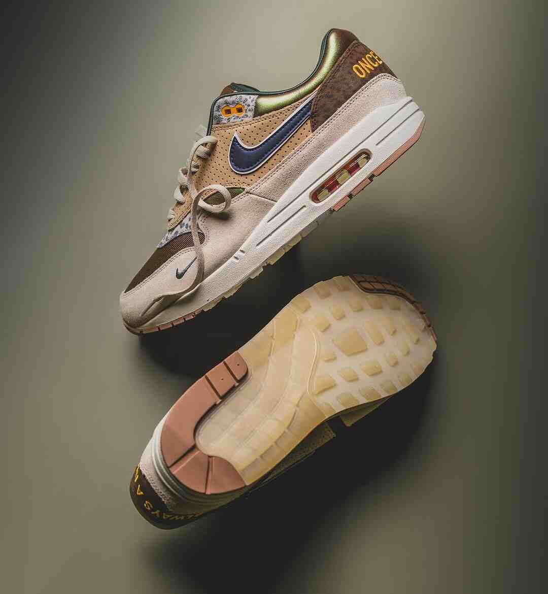 Oregon Ducks, Nike Air Max 1, Nike, GOAT - Division Street x 耐克 Air Max 1 "俄勒岡大學 "PE 將於 2024 年 3 月發佈