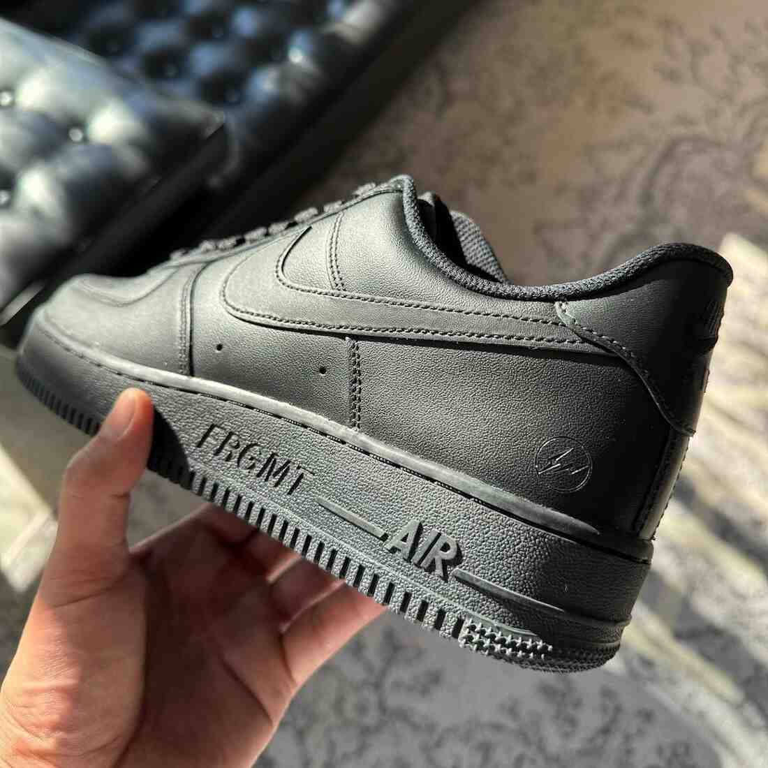 Nike Air Force 1 Low, Nike Air Force 1, fragment design - Fragment Design x Nike Air Force 1 Low "黑色 "將於 2024 年發佈