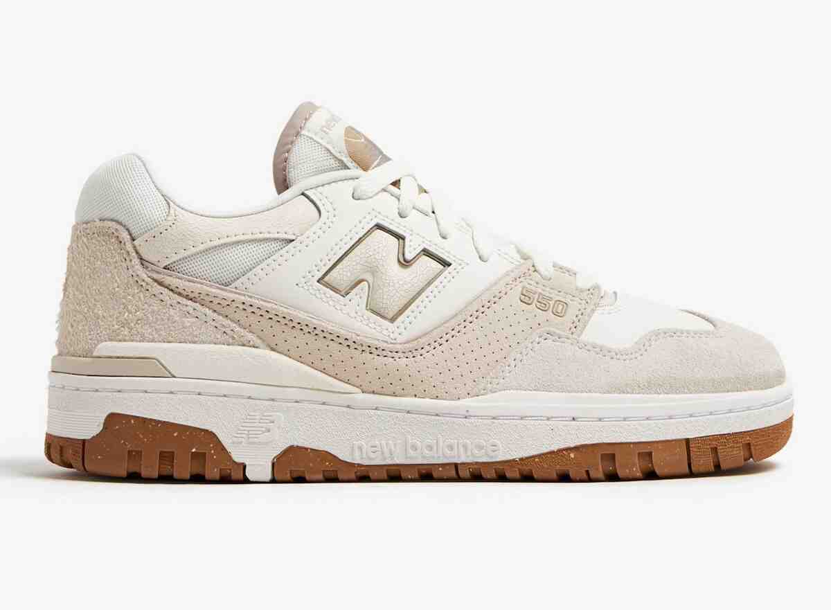 New Balance 550, New Balance - 紐巴倫 550 "米色口香糖 "2024 年春季發佈