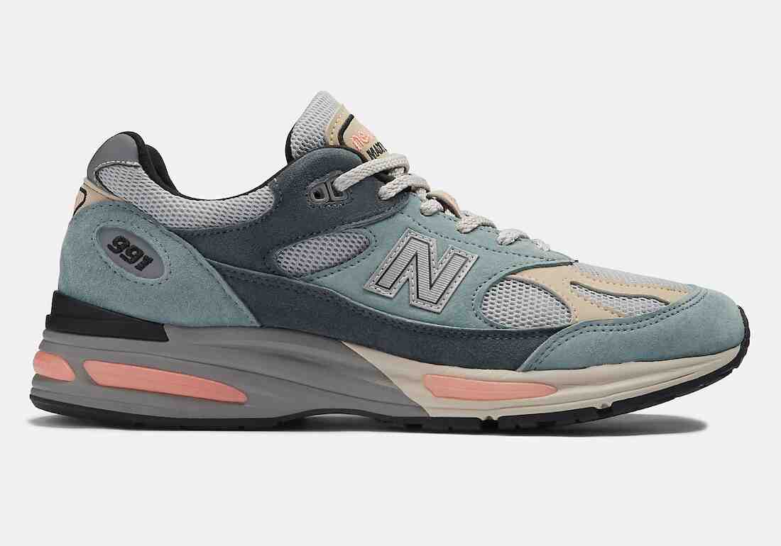 YEEZY, New Balance 991v2, New Balance 991, New Balance - 新百倫 991v2 "銀藍 "2024 年 3 月發佈