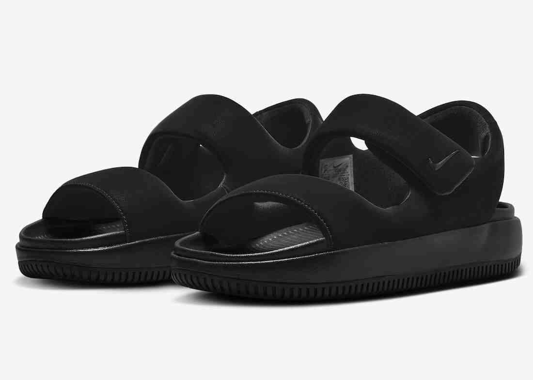 耐克 Calm 涼鞋 "黑色 "2024 年夏季發佈 Nike Calm Sandal, Nike - 耐克 Calm 涼鞋 "黑色 "2024 年夏季發佈
