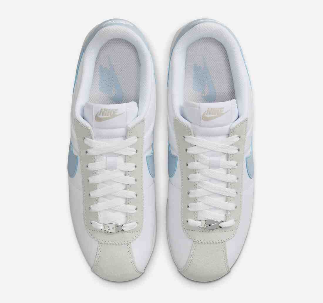 Nike Cortez, Nike - 耐克 Cortez "白色/淺軍械藍 "2024 年夏季發佈