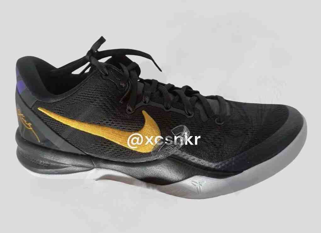 Nike Kobe 8 Protro, Nike Kobe 8, Nike - 耐克科比 8 Protro "黑色/大學金色 "2024 年秋季發佈