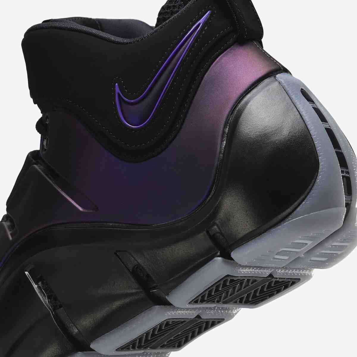 Nike LeBron 4, Nike, LeBron James - 耐克勒布朗 4 "茄子色 "2024 年夏季發佈