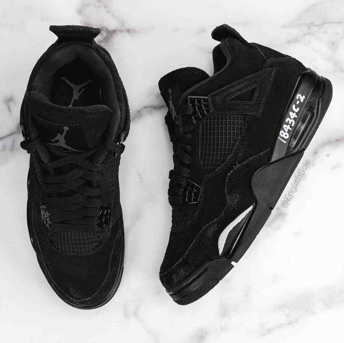 耐克 SB x Air Jordan 4 "黑貓 "試穿樣品 Nike SB x Air Jordan 4, Nike SB, Air Jordan 4, Air Jordan - 耐克 SB x Air Jordan 4 "黑貓 "試穿樣品