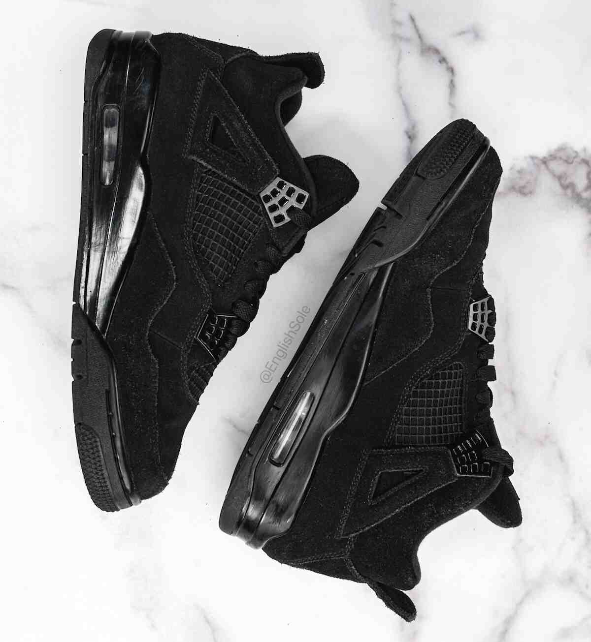 耐克 SB x Air Jordan 4 "黑貓 "試穿樣品 Nike SB x Air Jordan 4, Nike SB, Air Jordan 4, Air Jordan - 耐克 SB x Air Jordan 4 "黑貓 "試穿樣品