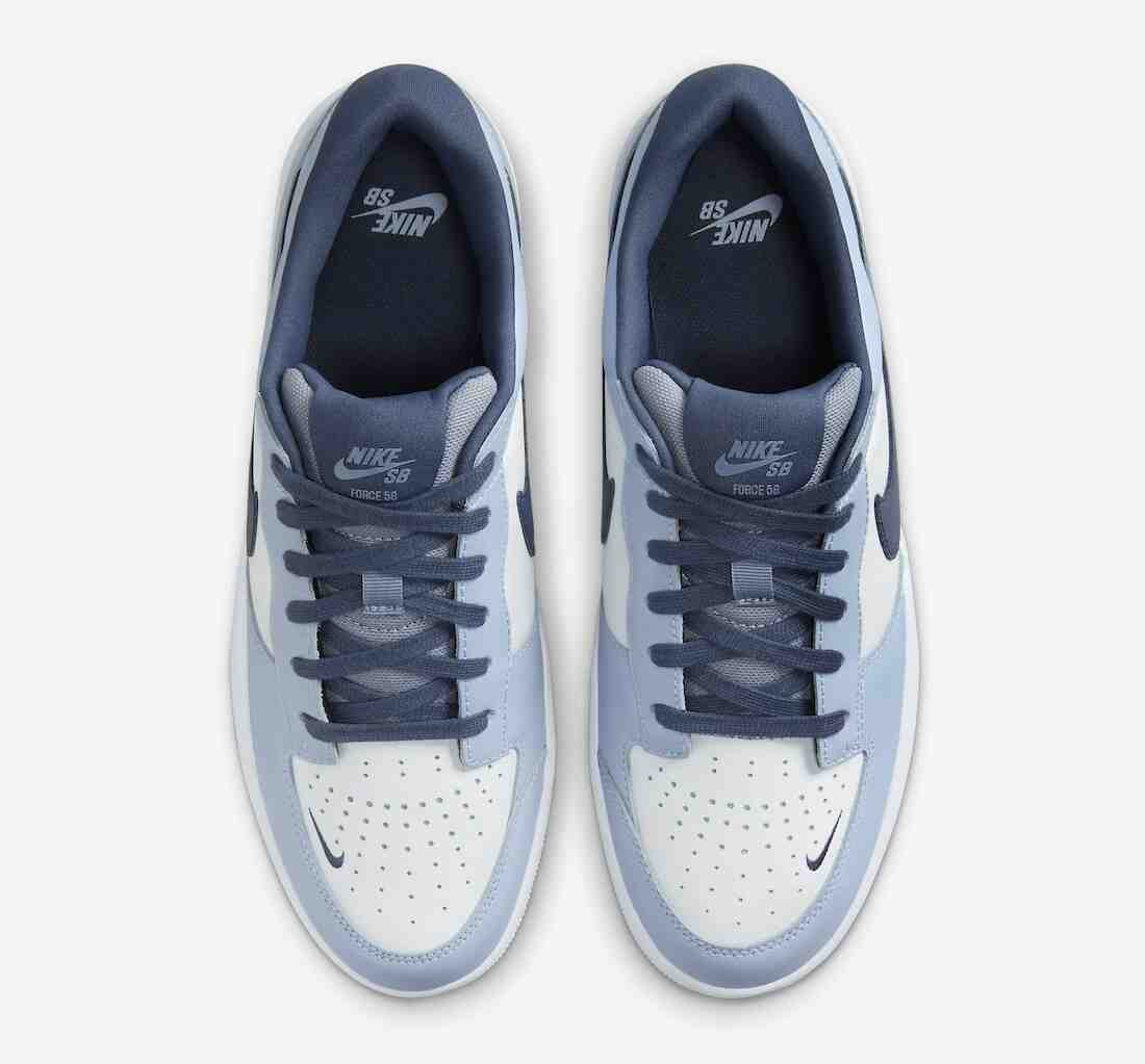 耐克 SB Force 58 "雷霆藍 "2024 年夏季發佈 Nike SB Force 58, Nike - 耐克 SB Force 58 "雷霆藍 "2024 年夏季發佈