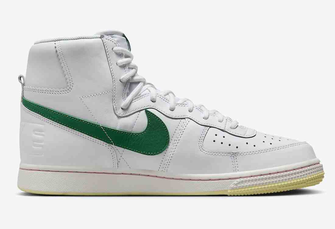 耐克終結者高配版 "白色/孔雀石色 "2024 年 4 月發佈 Nike Terminator High, Nike - 耐克終結者高配版 "白色/孔雀石色 "2024 年 4 月發佈