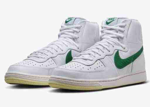 Nike Terminator High, Nike - 耐克終結者高配版 "白色/孔雀石色 "2024 年 4 月發佈