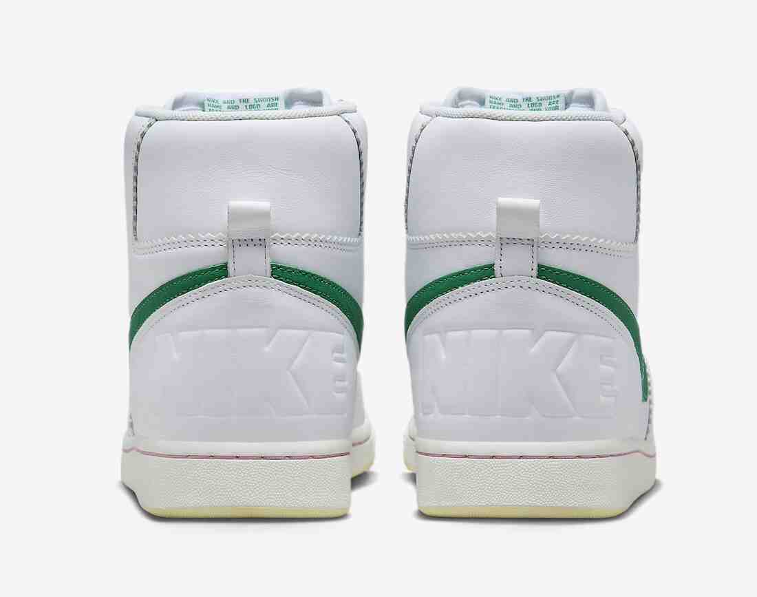 耐克終結者高配版 "白色/孔雀石色 "2024 年 4 月發佈 Nike Terminator High, Nike - 耐克終結者高配版 "白色/孔雀石色 "2024 年 4 月發佈
